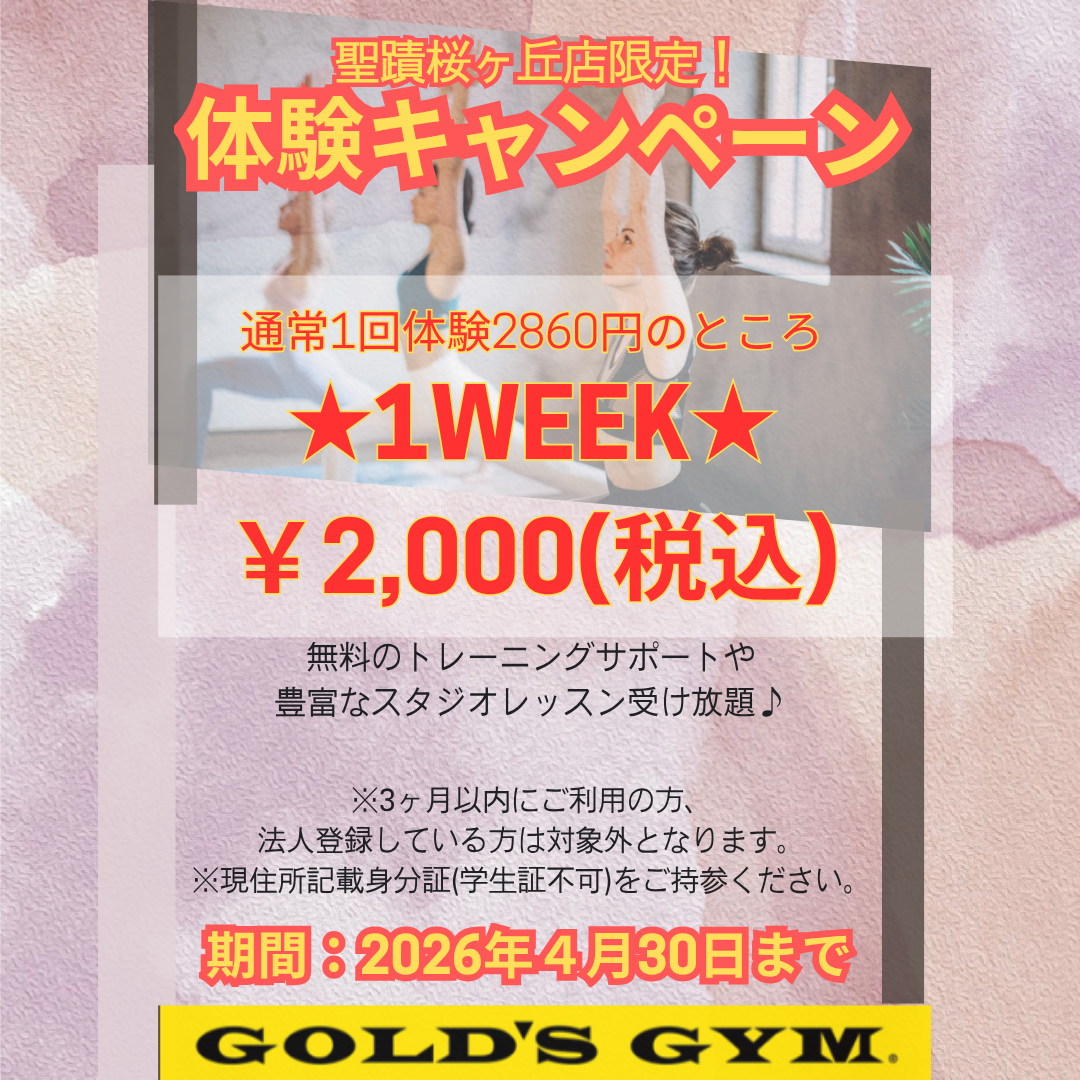 🌸1WEEKキャンペーン開催中🌸